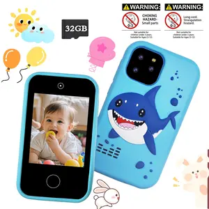 Kids Smart Phone for Girls and Boys, Christmas Birthday Gifts for Girls and Boys Age 3-10 Kids Toys Cell Phone, 2.8" Touchscreen Toddler Learning Play Toy Phone with Dual Camera, Game, Music Player