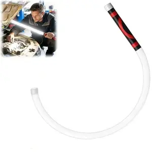 flood light,Flexible 30 Inch Led Light Stick, Rechargeable Bendable Work Light With Three Lighting Modes And High Lumens, Reliable Lighting Tool For Mechanic Tasks, Car Repairs, Under Hood Checks And Regular Garage Inspection Work