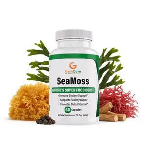 Irish Sea Moss Supplement - 60 Capsules,  Metabolic Support, Digestive Health & Cleanse, Keto & Paleo Friendly - Healthcare
