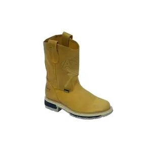 ACERO WORK BOOTS Crazy Honey Whit Bicolor Sole