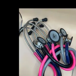 LP Medical Professional Stethoscope for Clinical Diagnosis Stainless Steel Double-Headed Dual Head Metal Bell High Acoustic Sensitivity Noise Reduction
