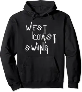Retro WCS West Coast Swing Dance Tee for Westies Pullover Hoodie - Ronniemu Shop 56B0B2489Y5L