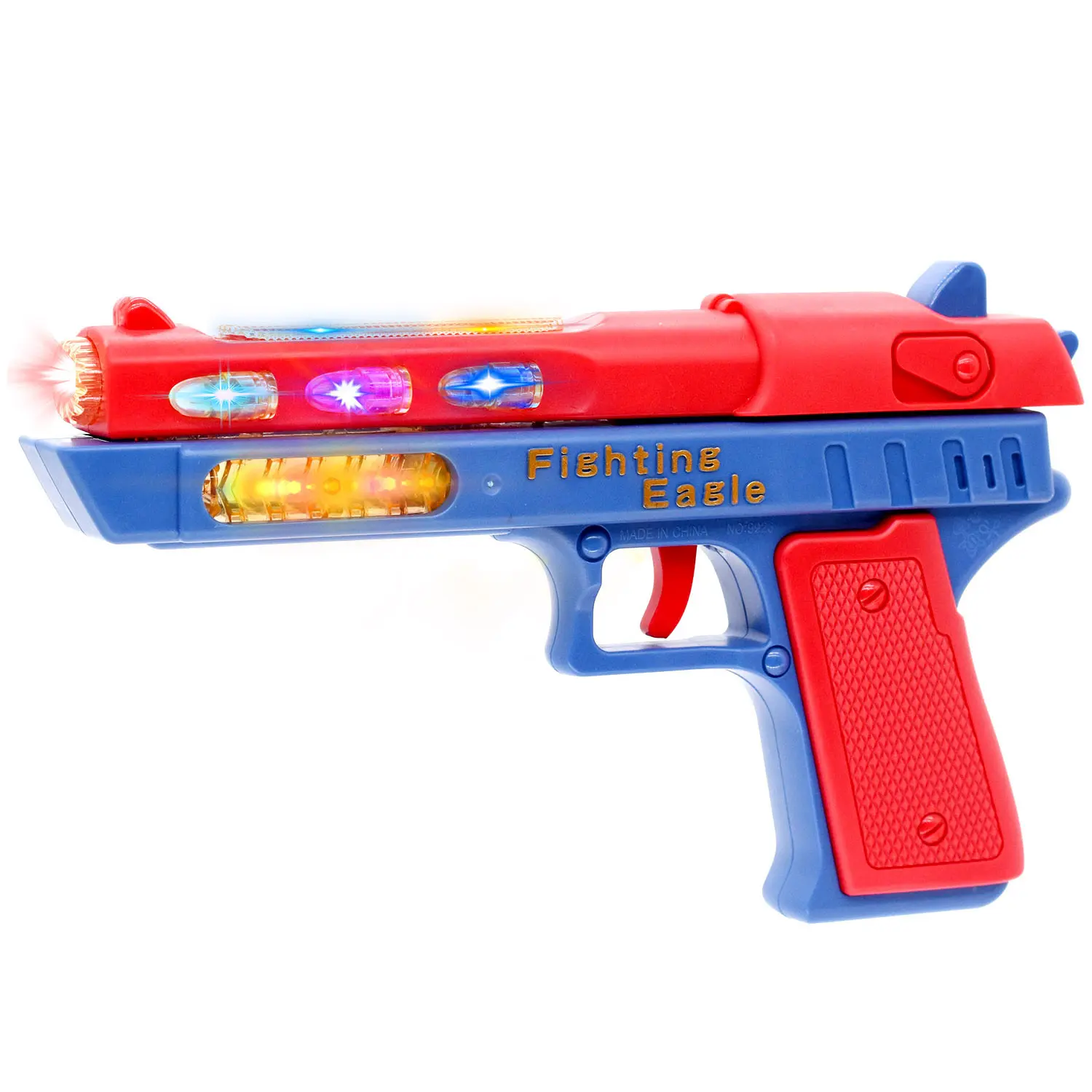 HWD Light Up Toy Pistol - Hand Gun Toys with Dazzling Electric LEDs ...
