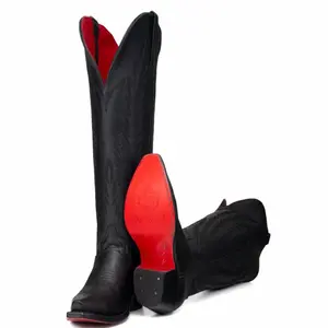 ROCK’EM Black Gia Wide Calf