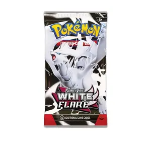 White Flare Booster Pack- Scarlet & Violet- (Opened Live)