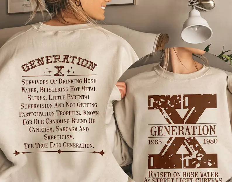 Gen X Shirt, Generation X Shirt, Raised on Hose Water and Neglect Shirt, 1980 Birthday Sweatshirt, Hoodie