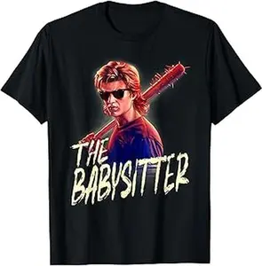 Netflix Stranger Things Steve The Babysitter Portrait T-Shirt