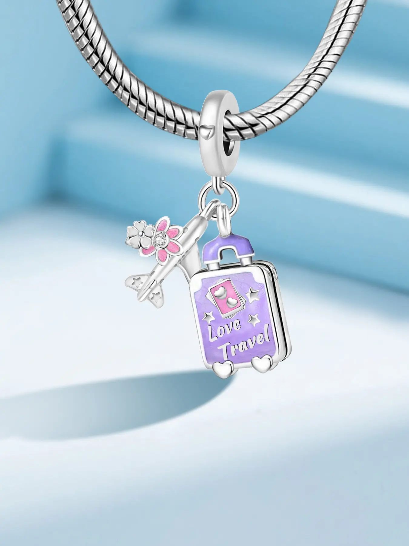 Cartoon Animal & Heart & Letter Design Charms, Adjustable Beaded Design, Cute Jewelry Making Kit for Bracelet & Necklace, Fashion Accessories for Women & Girls, Beads Charms Accessories, Diy Beading Accessories, Charm Accessory, Diy Jewelry Decoration