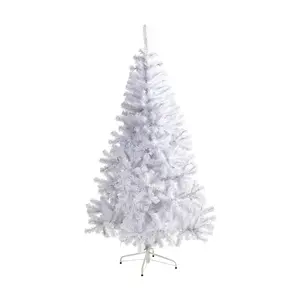 6' White Artificial Christmas Tree by Nearly Natural
