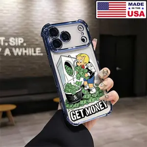 Richie Rich Get Money Hypebeast Aesthetic Design Pattern Casing For iPhone 17 16 15 14 13 12 Samsung 22 23 24 25 Plus Pro Max Ultra Soft Silicon TPU Shockproof Protector Vintage Unique Fashion Mobile Phone Case