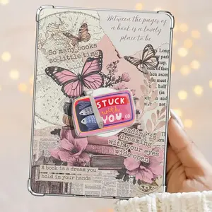 Stuck With You Tin Fish Kindle Grip Magnetic Pop Socket Phone Grip Vibrant Color Phone Bookish Grip Kindle Grip Popsocket