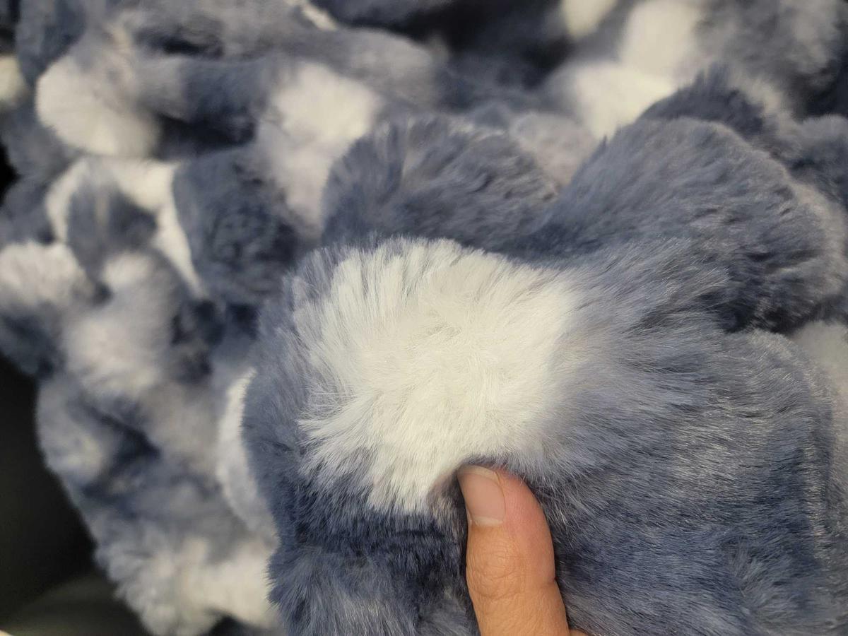 Item: Blue, Throw 50" x 60"