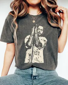90s Vintage Posty Graphic Shirt, Malone Music The Album Shirt, P-Malone Tour 2024 Shirt, Posty Tour Rapper Gift for Fans