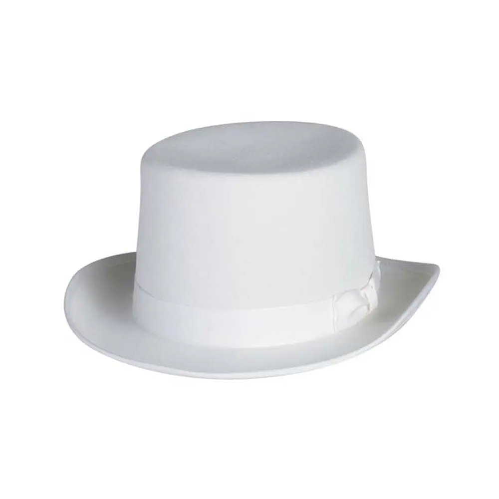 Classic Top Hat in White