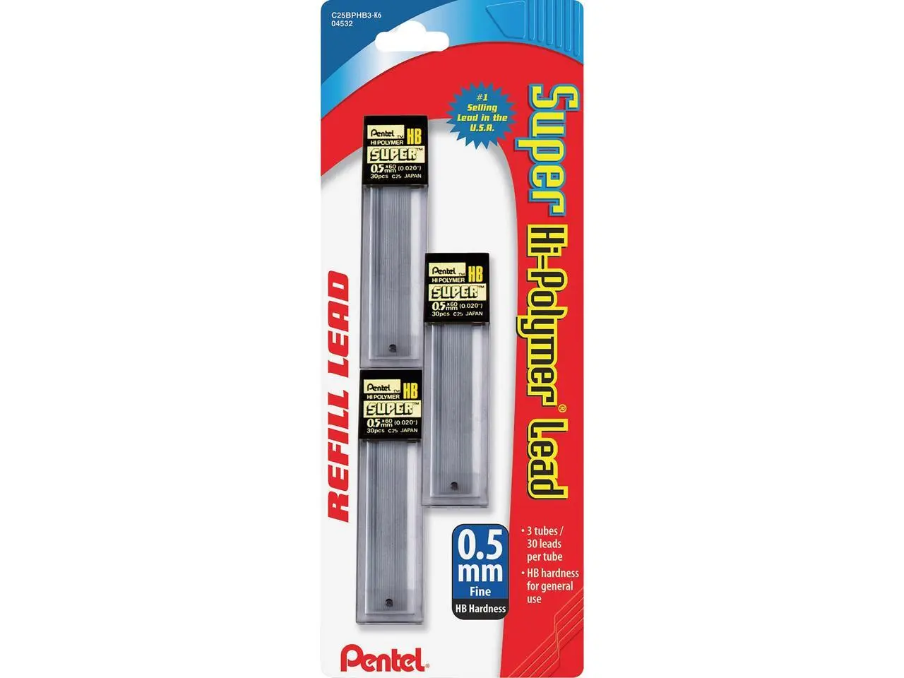 Pentel Super Hi-Polymer Leads Pentel Super Hi-Polymer Leads