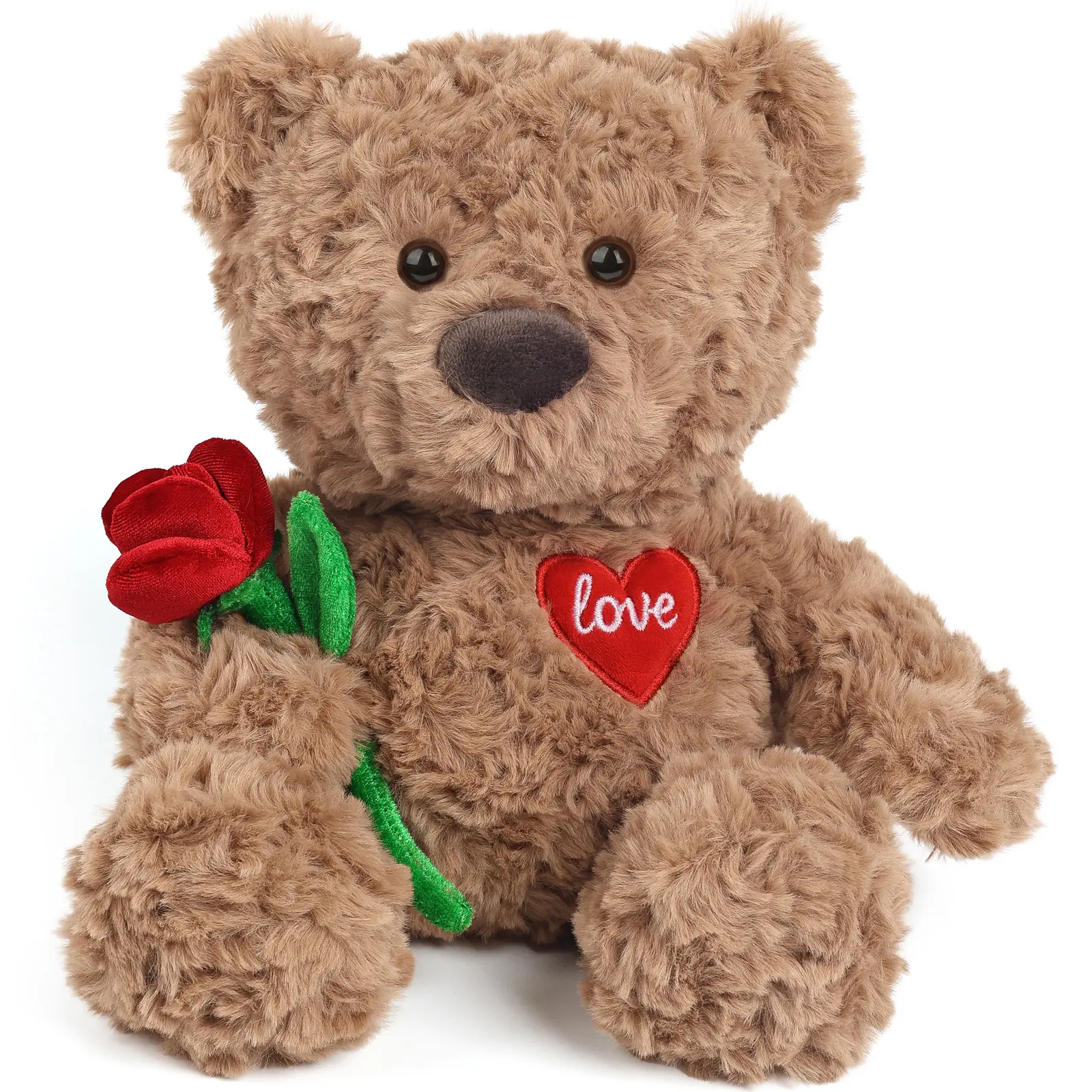 14'' Lavender Weighted Teddy Bear Plush Toy - 1.6 Lbs Microwavable, Heatable-Coolable Stuffed Animal with No Harmful Materials, for Cramp, Pain & Stress Relief, Ideal for Birthday, Valentine's Day Gifts