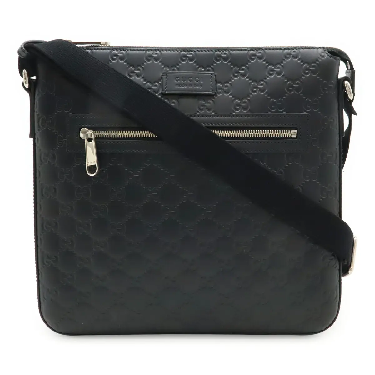 Pre-owned GUCCI Calfskin Shoulder Bags GUCCISSIMA Leather Shoulder Bag