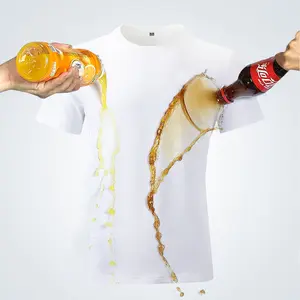 Storm-Proof & Sweat-Free Men's Quick-Dry Tech Tee for Outdoor Adventures Water and Stain Resistant Black Technology boyz t-shirt  customization summer fit