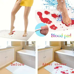 Water Color Changing Rug Bath Mat Foot Mat Bathroom Color Changing Floor Mats Water  Color Changing Red Bathroom Mat Fun Floor Mats
