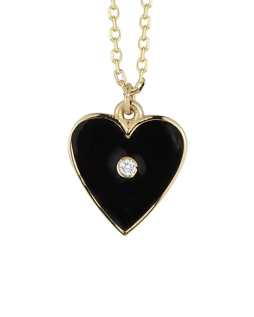 Ember Fine Jewelry 14K 0.01 ct. tw. Diamond Necklace