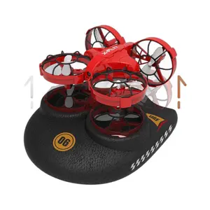 Water, Land, and Air Three-in-One Remote Control Transformable Hovercraft Mini Three-Mode Wireless Remote Control Toy Drone