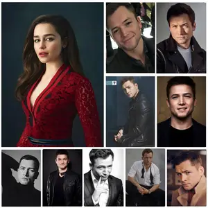 Actor J-Joaquin P-Phoenix Poster Self-Adhesive Waterproof Art Sticker, Aesthetic Minimalist Wall Poster for Coffee Shop, Bar & Home Room Decor