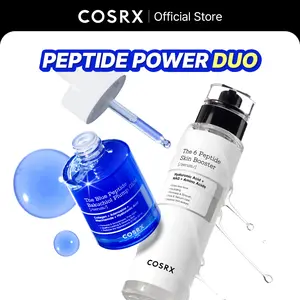 [COSRX Official] Peptide Power Duo | Peptide skin booster serum + Copper peptide serum | anti aging, glow skin, skin elasticity, wrinkle care