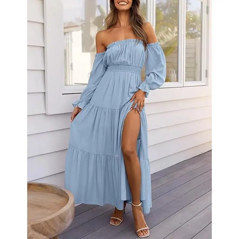 layered long dress - TikTok Shop