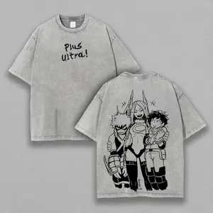 My Hero Academia Deku & Bakugo Printed Unisex Washed T-Shirt28
