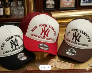 MLB 9FIFTY Snapback Hat by New Era – Flat Brim Adjustable Baseball Cap – Los Angeles Dodgers New York Yankees Chicago White Sox