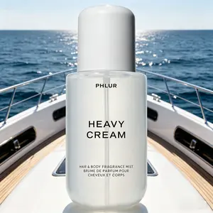 PHLUR Heavy Cream Body Mist 8oz / 240ml – Women’s Hair & Body Perfume | Gourmand Vanilla Spray with Marshmallow, Coconut Cream & Citrus | Sweet Milky Long-Lasting Fragrance for Daily Wear & Gifting