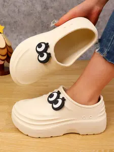 Women's Work Shoes, Lightweight Comfortable Slippers with Cushioned Sole, All-Terrain Grip, Easy Clean Shoes for Nurses & Hospital Staff, Non Slip Clogs