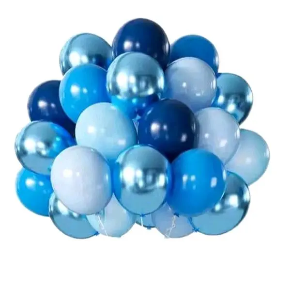 31 BLUE LATEX BALLOONS 31 BLUE LATEX BALLOONS