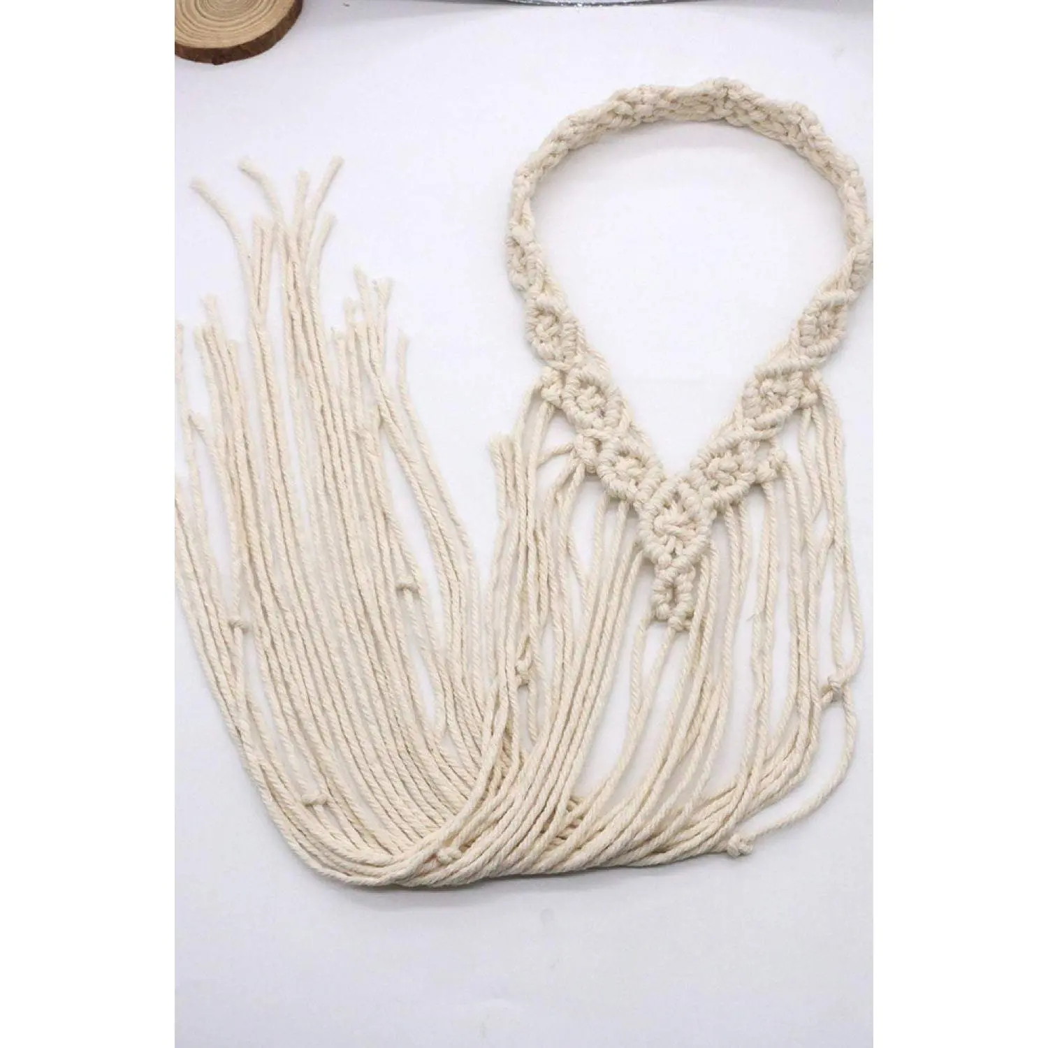 Macrame Fringe Headband