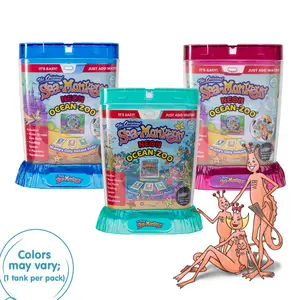 Sea-Monkeys Ocean Zoo Neon - World's Only Instant Pet Toy - Ages 6+ (Pack of 1) - Toy Brine Shrimp Aquarium