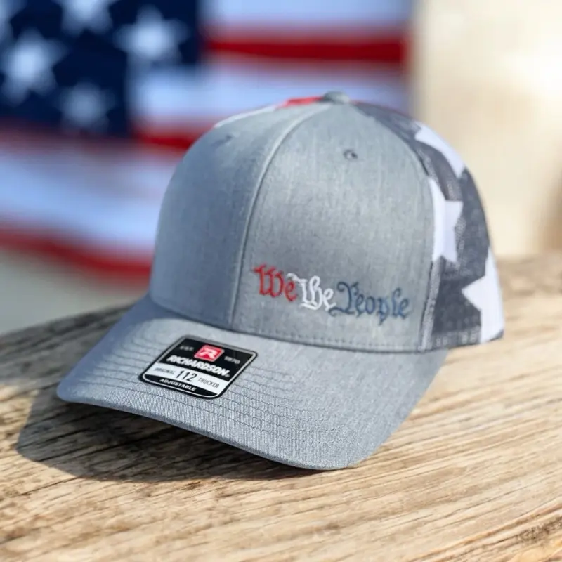 Embroidered We The People Richardson 112 Hat trucker hats