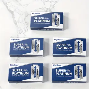 Double Edge Razor Blades, Stainless Steel Safety Razor Blades, 10/20/40/100 Packs