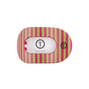 Summer Crush Medium Flat Round Hair Clip