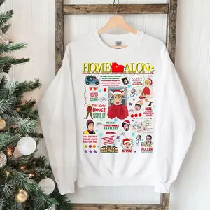 Home Alone Movie Family Matching Christmas Shirts Sweatshirt Hoodie, Christmas Home Alone Movie Shirts, Christmas Group Shirts , Family Christmas Shirts, Made My Family Disappear Quote,