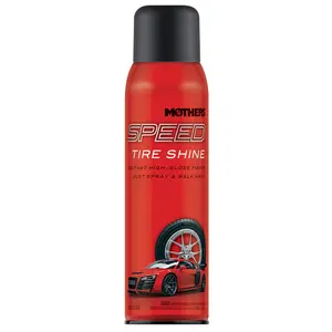 Mothers Speed Tire Shine 15 oz Aerosol, High-Gloss Finish for Tires, Long-Lasting, No Sling or Browning