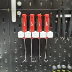 IKEA SKADIS Mount for Milwaukee Hook & Pick Set (48-22-9215) | 4-Slot Tool Holder | Custom Color