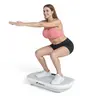 MERACH Unisex Vibration Shake Plate, 200W Plate Vibration Trainer with ABS Anti-Slip Surface & Anti-Slip Suction Cup Base, 440lbs Capacity, Bluetooth Remote, 4 Workout Modes (Automatic Included), Home Gym Equipment for Deeper Muscle Activation