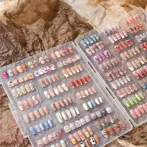 Large Capacity Transparent Nail Polish Storage Box with Divided Compartments, Keep Your Beauty Products Organized & Easy Access, Essential Makeup Organizer