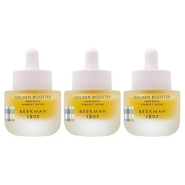 Beekman 1802 3-pack Golden Booster Vitamin C Skin Care Serum