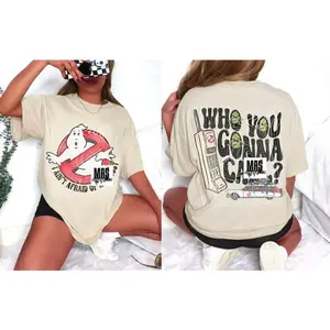 Who you gonna call shirt ghostbusters tshirt gift