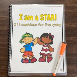 Everyday Affirmations Dry Erase Book