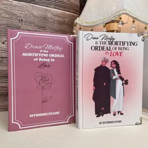Draco Malfoy and the Mortifying Ordeal of Being in Love Hardcover Special Edition Book – Fantasy Romance Saga Collectible Bookshelf Edition