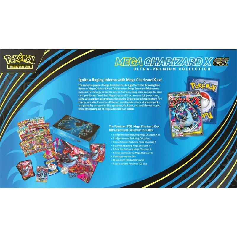 Pokemon TCG: Mega Charizard X ex Ultra-Premium Collection