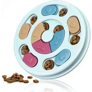 Dog Puzzle Toys, Interactive Dogs Game, Pets Enrichment Toys for Puppy Mentally Stimulating Feeding Dispenser Dog Treat Puzzle Feeder for Small,Medium and & Large Dogs Brain Training