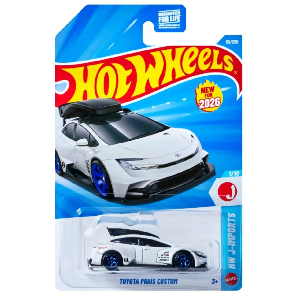 Hot Wheels Custom Toyota Prius Diecast Car Model - Collectible Model Cars for Enthusiasts